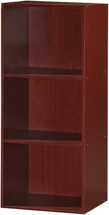 Import 5 Shelf Bookcase, Black