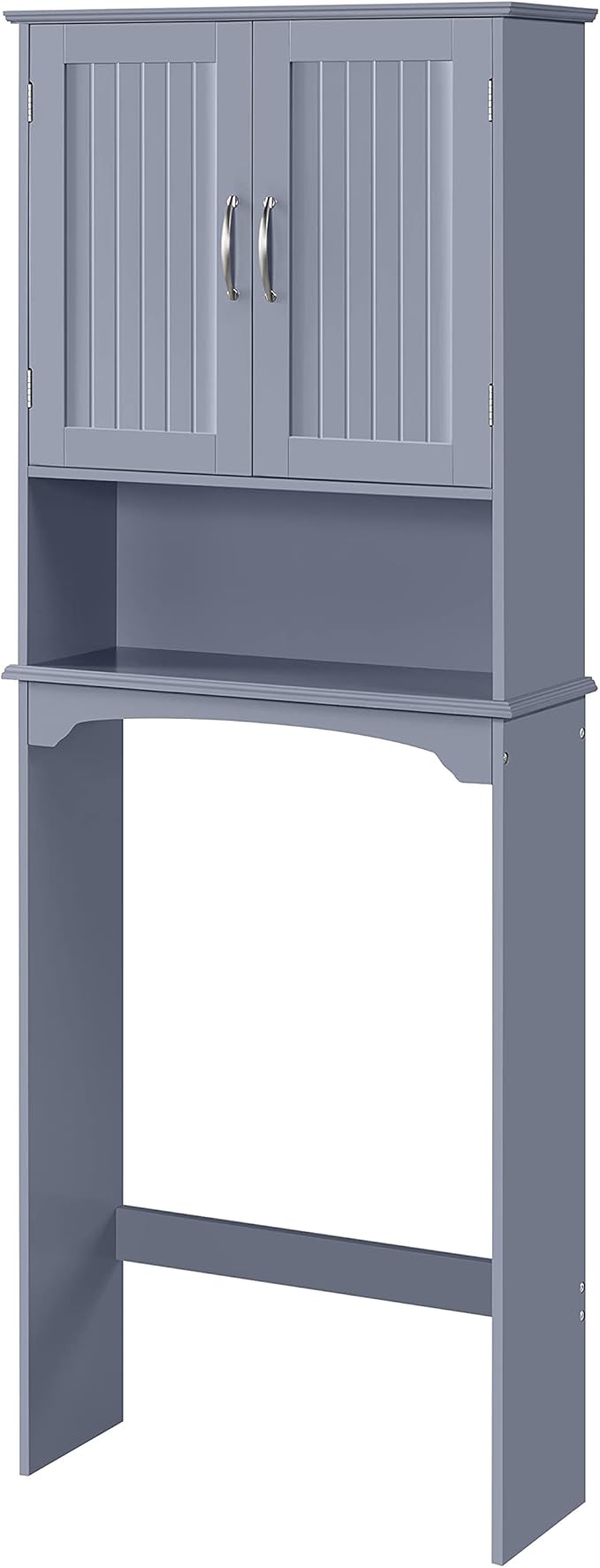 Over The Toilet Cabinet, Double Door Bathroom Storage Organizer