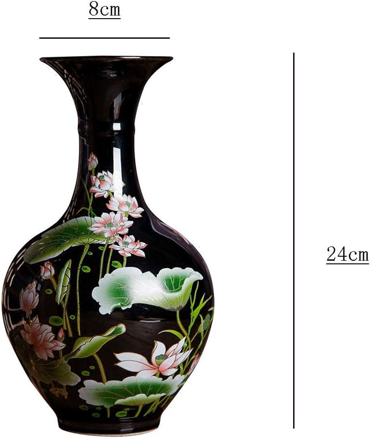 Ceramic Vase Decoration Living Room Flower Arrangement Home TV Cabinet Wine Cabinet