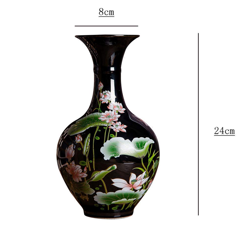 Ceramic Vase Decoration Living Room Flower Arrangement Home TV Cabinet Wine Cabinet