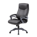 Double Layer Executive Chair in Black