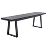 Wooden Dining Bench 60” Industrial Table Benches, Seating Chair Rustic