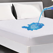 Waterproof Mattress Protector, Bamboo Twin Size Mattress Cover Soft and Breathable