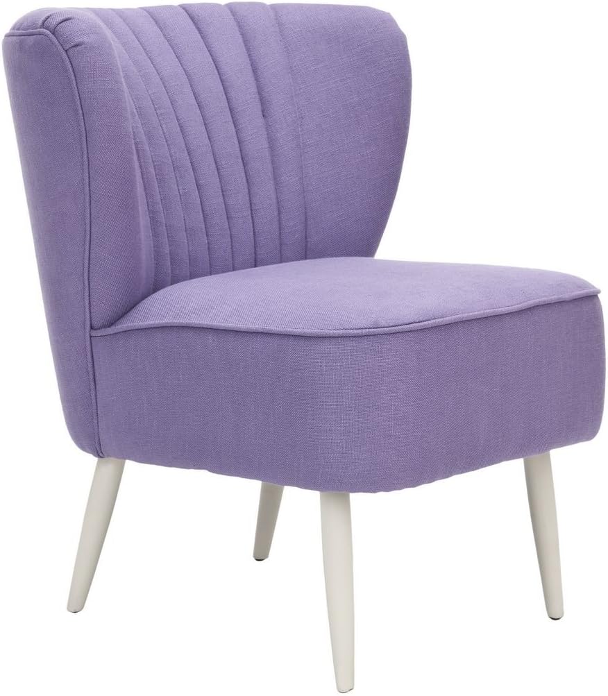Mercer Collection Waverly Mid-Century Rainbow Striped Accent Chair