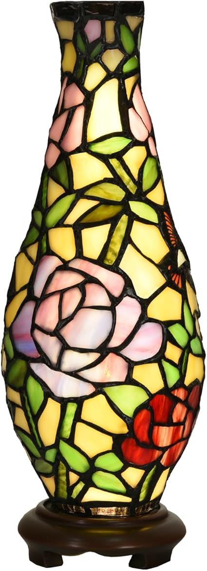 Turtle Tiffany Style Accent Table Lamp Handmade Stained Glass Animal Night Light