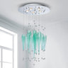 3-Lights Modern Chandelier K9 Crystal Chandelier Light Fixture