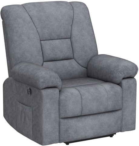 Electric Power Lift Recliner Chair for Elderly with Massage and Heat, Fabric Lift Recliner