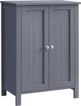 Bathroom Floor Storage Cabinet, Bathroom Storage Unit with 3 Drawers, 1 Adjustable Shelf,