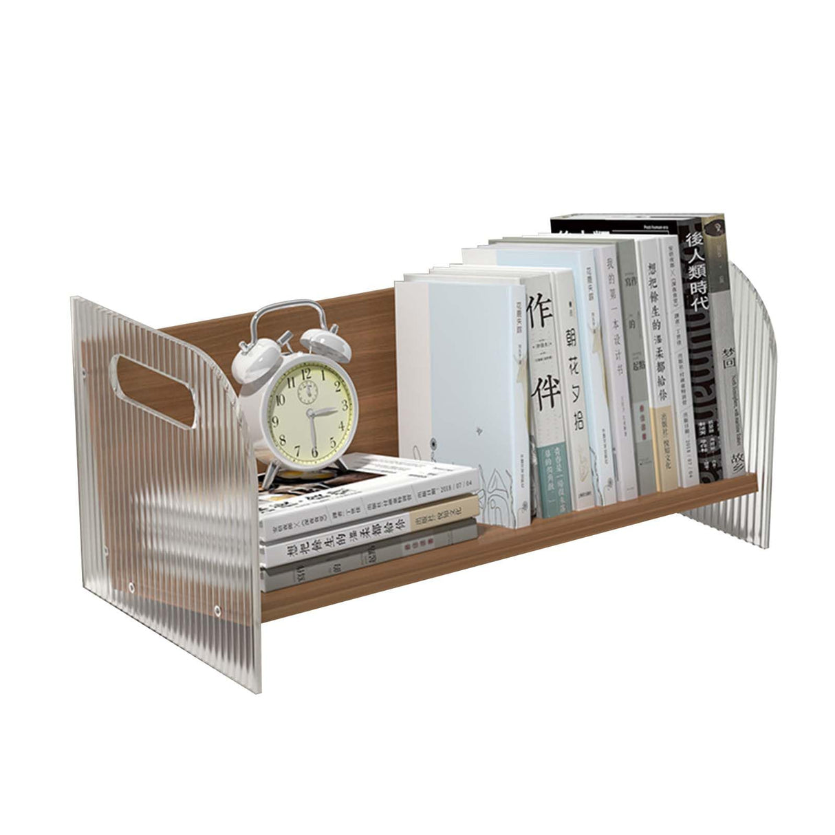 Small Bookshelf, Kids Bookshelf, Desktop Bookshelf for Desk Modern Book Storage