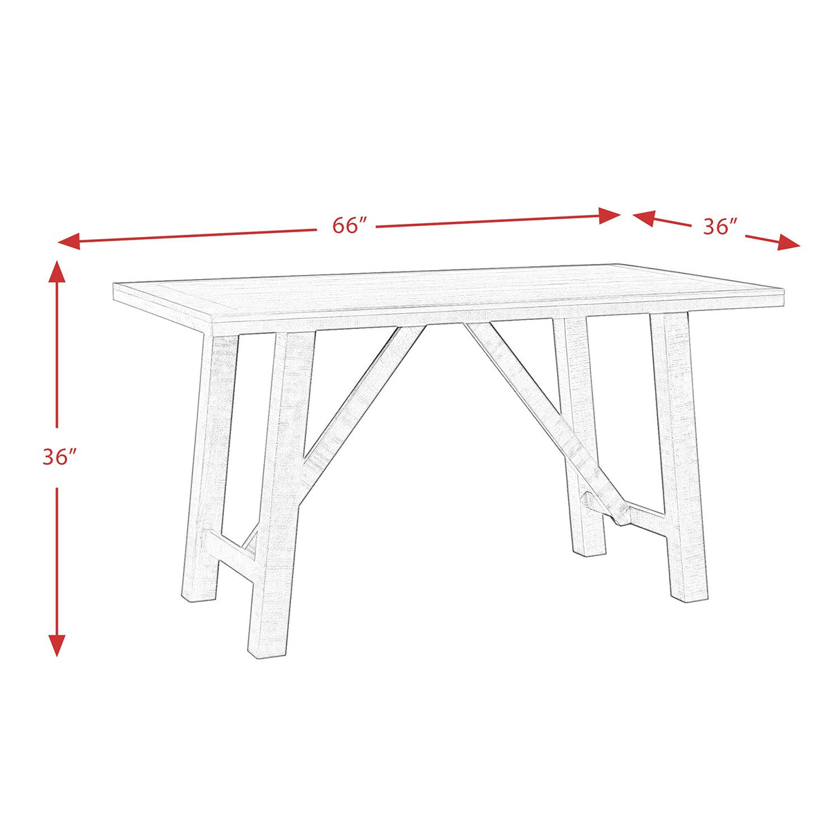 Carter Counter Height Dining Table