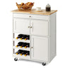 Kitchen Island Cart, Rolling Kitchen Trolley Cart