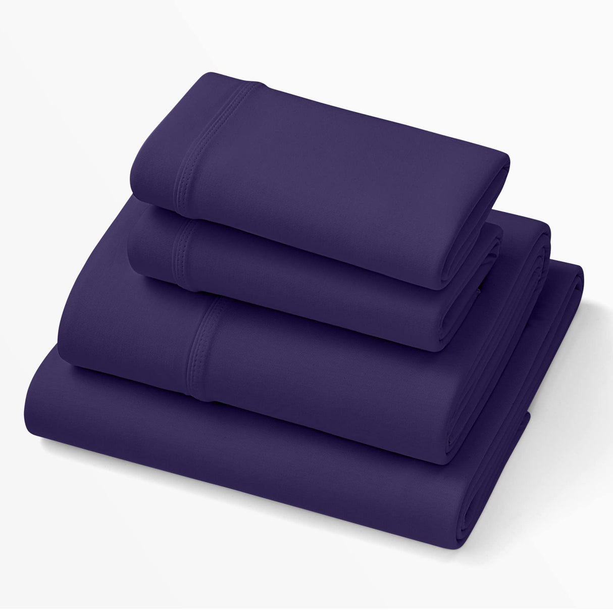 SoftStretch Sheets, Twin/Twin XL, Purple Mattress Sheets