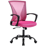 Home Office Chair Mesh Desk Chair, Ergonomic Computer with Lumbar Support& Armrest