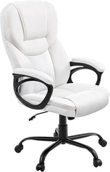 High Back Executive Chair Faux Leather Managerial Chair Big and Tall Task Chair Computer