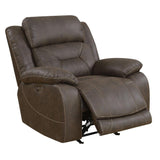 Saddle Brown with Memory Gel Foam, Power Features, and USB Port for Ultimate Comfort Recliner Chair