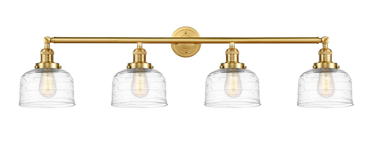 215-SG-G713 4-Light Bath Vanity Light Satin Gold