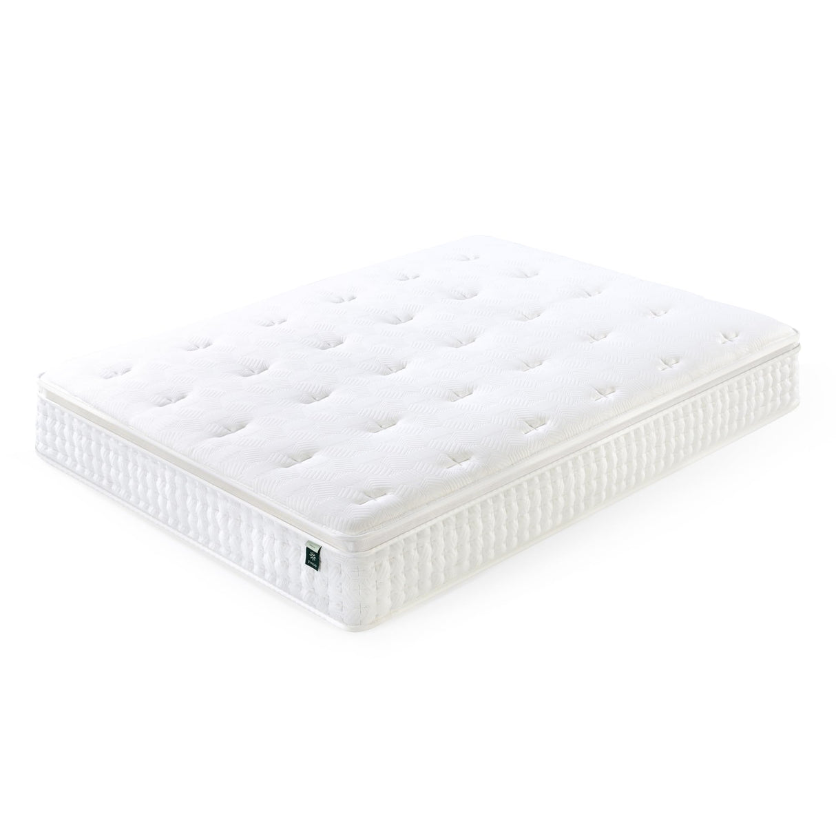 12 Inch Euro Top Pocket Spring Hybrid Mattress, Queen, Pressure Relief, Pocket