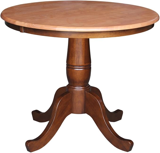 36-Inch Round by 30-Inch High Top Ped Table,