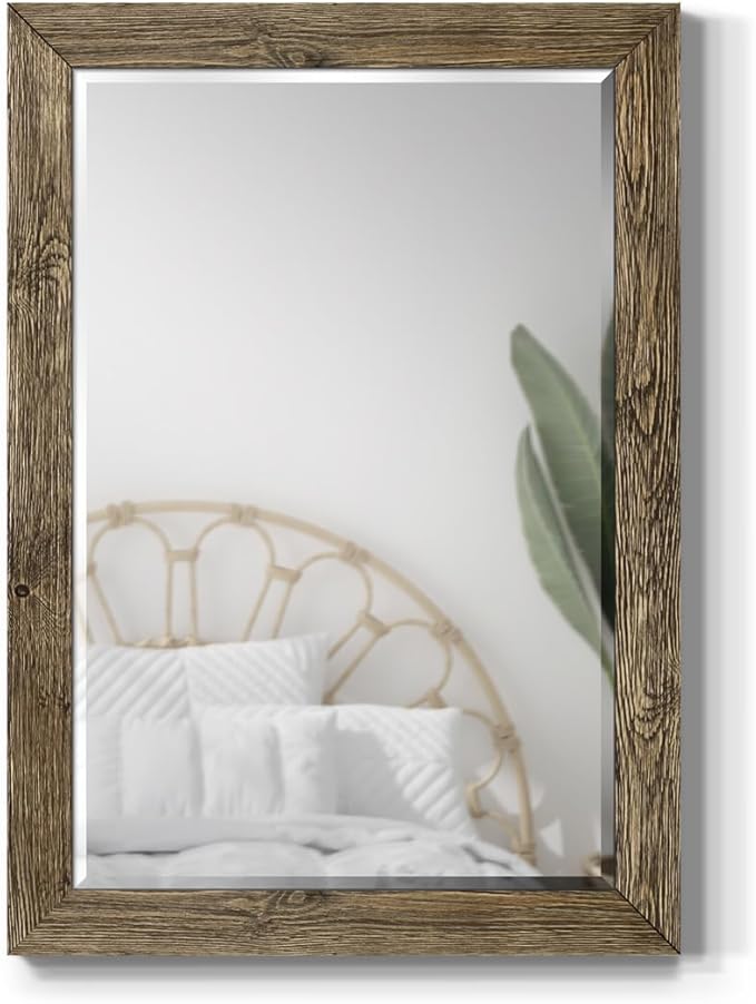 Gallery Full Length Mirror Shiny Gold Wood Frame