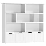 Toy Storage Organizer, Large Toy Organizers and Storage with 4 Movable Drawers