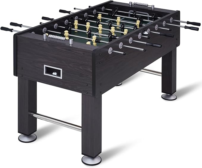 55" Foosball Table and Balls Set for Adults, Kids, Soccer Game Table Football Arcade
