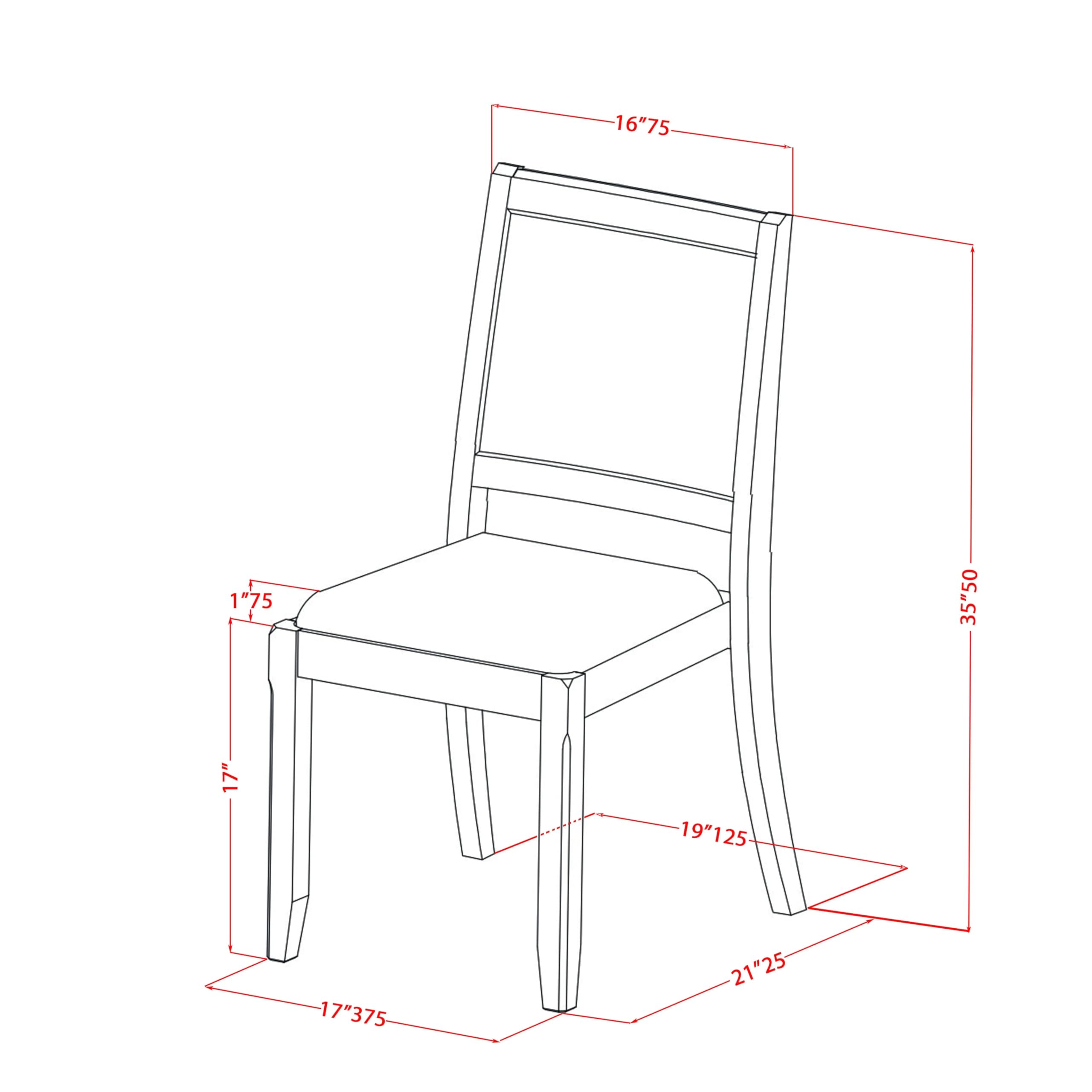 X696X2630-5 - 5-piece dining room set consists of a dinner table with Cement top and 4