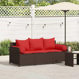 Comfortable Outdoor Relaxation with 3-Seater Patio Sofa