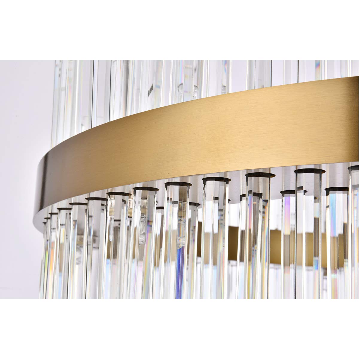 Indoor Modern Home Decorative Bright Dallas 18 Light Gold Chandelier Clear