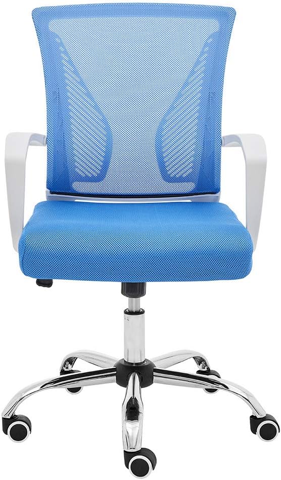 Zuna Mid-Back Office Task Chair - Ergonomic Back Supporting Mesh Back Desk Chair