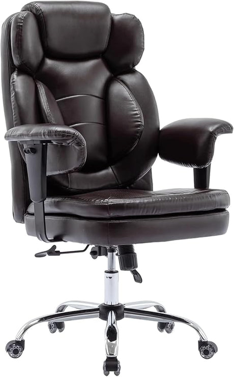 Ergonomic Office Chair High Back Office Chair with Armrests and Castors Reclining Chair