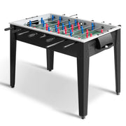 48” Foosball Table, Arcades Soccer Game Table for Multiplayer with 2 Balls