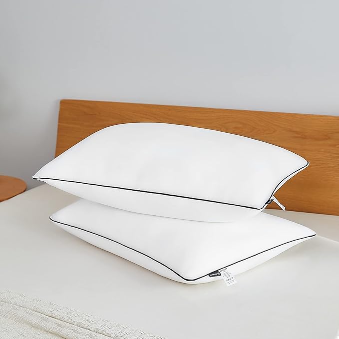 Cooling Bed Pillows for Sleeping, Luxury Hotel Quality 3D Microfiber Filling