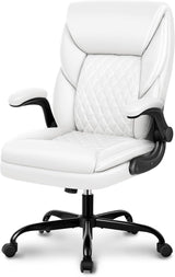 Office Chair, Executive Leather Chair Home Office Desk Chairs, Ergonomic Computer