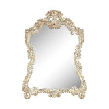 Regence Composite Frame Wall Mirror in Belgian Cream