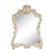Regence Composite Frame Wall Mirror in Belgian Cream