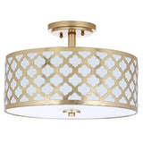 Collection Kora Quatrefoil 3 15" Flush Mount Ligh