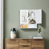 Bathroom Medicine Cabinet with Mirror and Adjustable Shelf