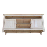 TV Stand with 2 Doors, 1 Shelf and 2 Cabinets