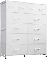 Tall Dresser for Bedroom with 12 Drawers, Dressers & Chests of Drawers