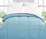 Revisable Down Alternative Comforter (Calm Blue / Grey, King) - All Season Comforter