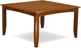 Parfait 9 Piece Set Includes a Square Dining Room Table with Butterfly Leaf