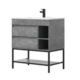 LIVING 30 Inch Bathroom Vanity with Sink, Single Sink Bathroom Vanity