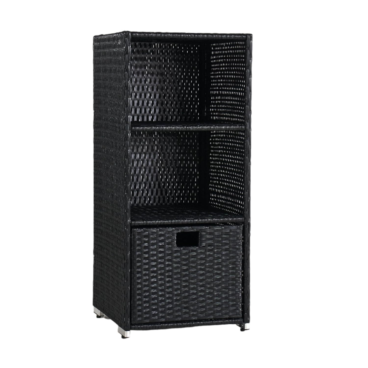 outdoor Towel Cabinet, Pool Accessory Storage Organizer, Freestanding Waterproof