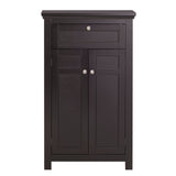 Tall Bathroom Storage Cabinet, Floor Towel Cabinet with A Drawer and Doors,