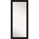 Black Decorative Full Length Floor/Leaner Mirror Classic Traditional Handmade