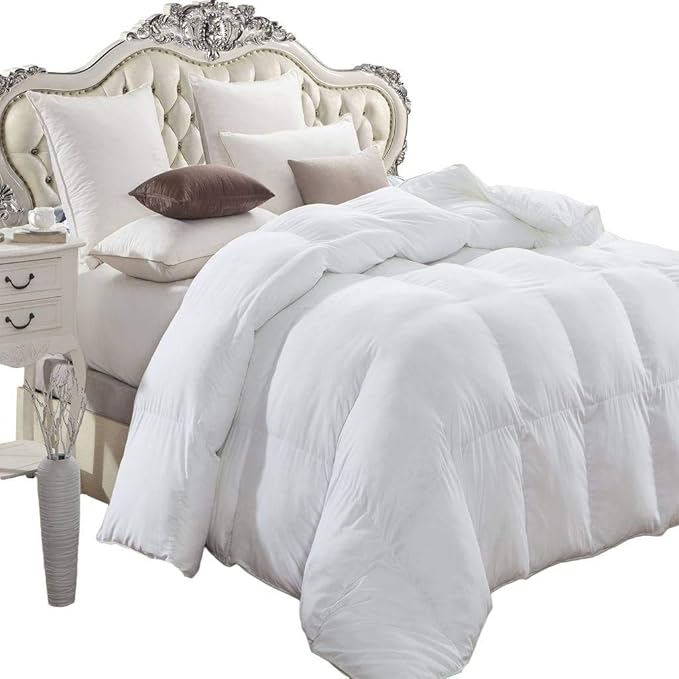 Queen Size, Luxury 1200 Thread Count Year Round Super Soft 100% Egyptian Cotton