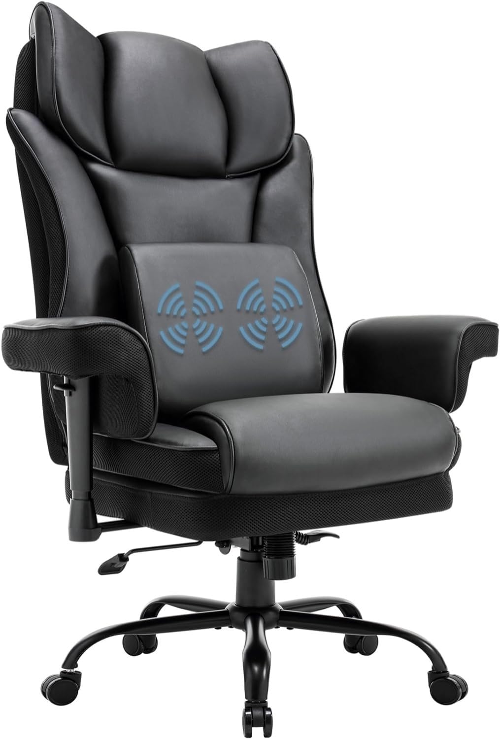 PU Leather Executive Chair High Back Office Chair Swivel Computer Task Chair