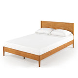 Allen Mid Century Wood Platform Bed Frame - Queen