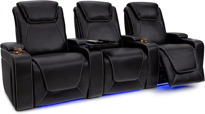 Paladin Home Theater Seating, Heat & Massage, Powered Headrest