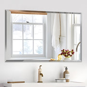 Beveled Mirror,  Beveled Frameless Mirror for Bathroom